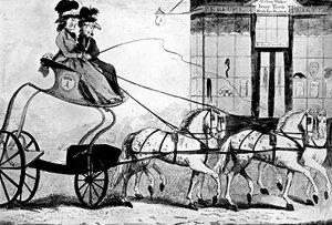 Portland Place, 1700-luku tekijältä Unbekannt