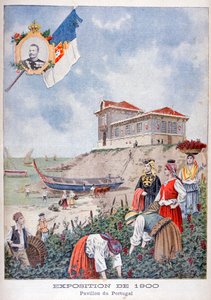 Portugalin paviljonki vuoden 1900 yleisnäyttelyssä, Pariisi, 1900 tekijältä Unbekannt