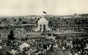 Australian liittovaltion julistus Sydneyssä 1. tammikuuta 1901, vuonna 1930. tekijältä Unbekannt
