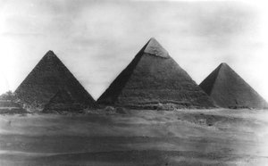 Pyramidit Gizassa, Egyptissä, 1949 tekijältä Unbekannt