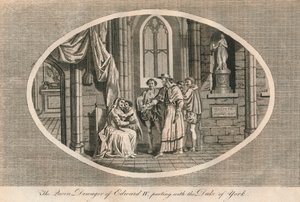Edward IV:n kuningatar erossa poikastaan, Yorkin herttuasta, 1483 1793 tekijältä Unbekannt