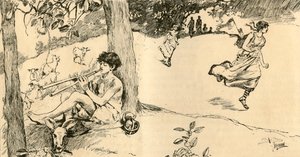 The Race of the Spartan Girls, 1881. tekijältä Unbekannt