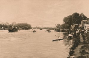 The Reach, Walton-On-Thames, 1902 tekijältä Unbekannt
