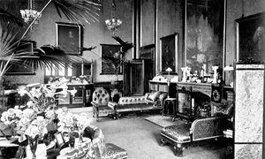 The Red Drawing Room in Speakers House, Palace of Westminster, Lontoo, 1905 tekijältä Unbekannt