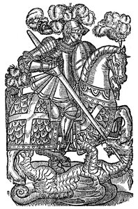 Punaisen ristin ritari, 1598, 1893 tekijältä Unbekannt