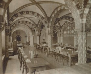 Refectory, Buckfast Abbey, 1800-luvun loppu - 1900-luvun alku tekijältä Unbekannt