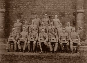 1. Royal Munster Fusiliersin rykmenttipoliisi, Rangoon, Burma, 1913 tekijältä Unbekannt