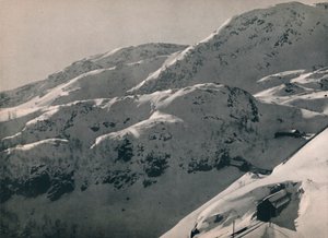 Reinunga-tunneli Bergenin rautatiellä, 1914. tekijältä Unbekannt
