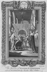William Valloittajan jäänteet kieltäytyivät hautaamasta Anselm Fitz Arthur, c1787 tekijältä Unbekannt