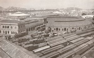 Brasilian keskusrautatien Rio de Janeiron päätepysäkki, 1914 tekijältä Unbekannt