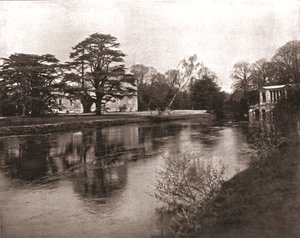 Nadder-joki, Wilton House, Wiltshire, 1894. tekijältä Unbekannt