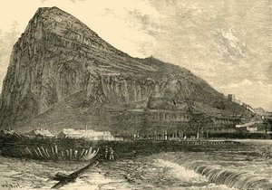 Gibraltarin kallio, 1890. tekijältä Unbekannt