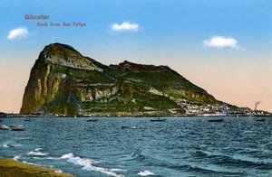 Gibraltarin kallio, 1945 tekijältä Unbekannt