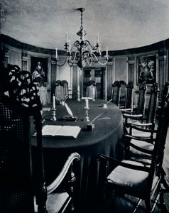 Huone Capitolissa, jossa toimeenpanoneuvosto kokoontui vuonna 1938 tekijältä Unbekannt