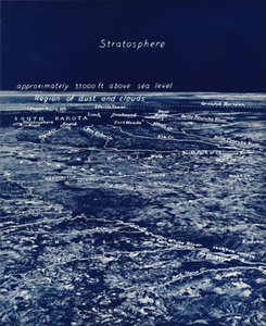 Maan pyörimiskyky stratosfääristä, 1935 tekijältä Unbekannt