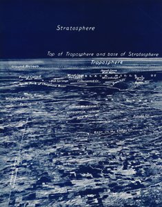 Maan pyörimiskyky stratosfääristä, 1935 tekijältä Unbekannt