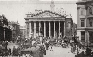 Royal Exchange, Lontoo, 1800-luvun loppu tai 1900-luvun alku tekijältä Unbekannt