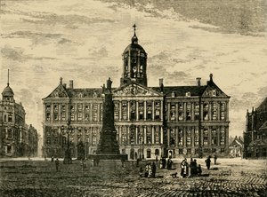 Kuninkaallinen palatsi, Amsterdam, 1890. tekijältä Unbekannt