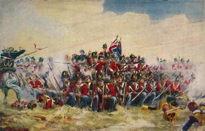 Kuninkaalliset skottit. Quatre Brasin aukio, 1815, 1939 tekijältä Unbekannt