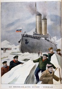 Venäläinen jäänmurtaja Yermak, 1902 tekijältä Unbekannt