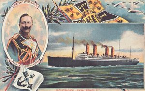 SS Keisari Wilhelm II, 1910. tekijältä Unbekannt