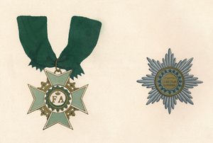 Saksin kruunun ritarikunta, 1800-luku tekijältä Unbekannt
