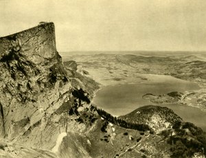 Schafberg ja Mondsee, Ylä-Itävalta, 1935. tekijältä Unbekannt