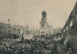 Toinen kuninkaallinen vaihto tulipalon jälkeen vuonna 1838, 1928 tekijältä Unbekannt