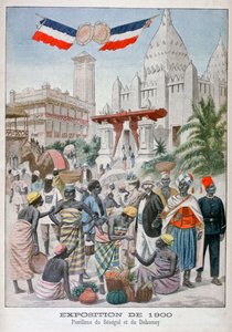 Sengalise-paviljonki vuoden 1900 yleisnäyttelyssä, Pariisi, 1900 tekijältä Unbekannt