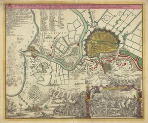 Danzigin piiritys, 1734, 1730-luvut tekijältä Unbekannt