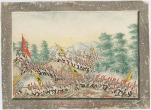 Varnan piiritys syyskuussa 1828, 1829 tekijältä Unbekannt