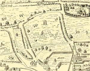 Leicester Squaren paikka, 1881. tekijältä Unbekannt