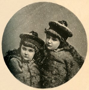 Lumilintujen joulukuusi, 1883. tekijältä Unbekannt