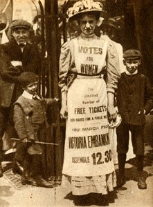 Suffragette Housemaid 1908, 1933. tekijältä Unbekannt