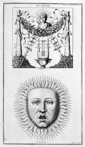Aurinko, 1757 tekijältä Unbekannt