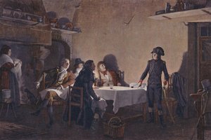 Beaucairen ehtoollinen, 1793, 1896 tekijältä Unbekannt