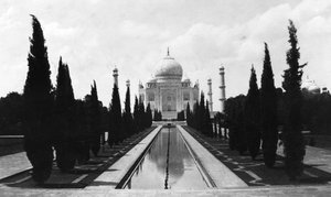 Taj Mahal, Agra, Intia, 1916–1917 tekijältä Unbekannt