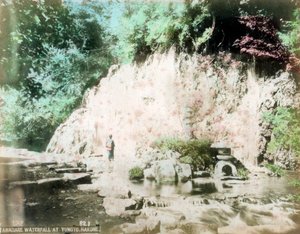 Tamadaren putoukset, Yumoto, Hakone, Japani tekijältä Unbekannt