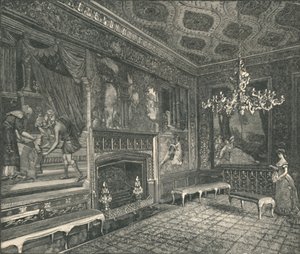 Tapestry Room, 1886 tekijältä Unbekannt