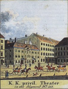 Theatre an der Wien, Wien, 1800-luvun alku tekijältä Unbekannt