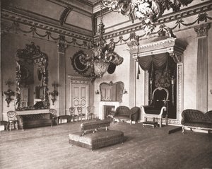 The Throne Room, Dublinin linna, Dublin, Irlanti, 1894. tekijältä Unbekannt