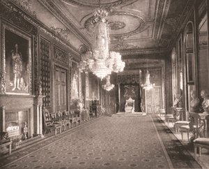 The Throne Room, Windsorin linna, Berkshire, 1894. tekijältä Unbekannt