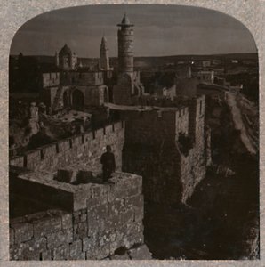 Daavidin torni. Citadelin vanhin osa, 1900 tekijältä Unbekannt