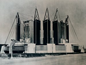 Matkailu- ja kuljetusrakennus, 1932 1933. tekijältä Unbekannt