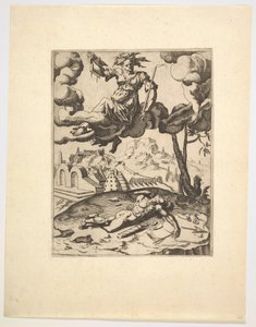 Siveyden voitto elokuvista Petrarchin voitto, n. 1548-49. tekijältä Unbekannt