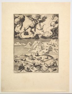Rakkauden voitto elokuvista Petrarchin voitto, n. 1548-49. tekijältä Unbekannt
