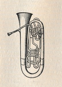 The Tuba - Contra Bass Tuba, 1895. tekijältä Unbekannt