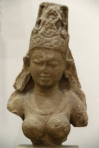 Victoria and Albert Museum. tonttu. 800-900. Pratiharan aikakausi. hiekkakivi. Keski-Intia (Madhya Pradesh). Yhdistynyt kuningaskunta tekijältä Unbekannt