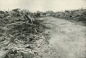 Kylä ---. , 1919. tekijältä Unbekannt