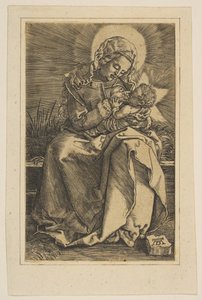 The Virgin Nursing the Christ Child, copy.n.d. tekijältä Unbekannt